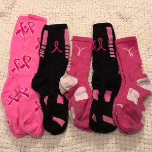 Nike Accessories - Bundle breast cancer socks Nike Elites Nike Accessories - Bundle breast cancer socks Nike Elites